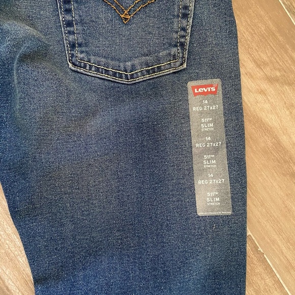 Levi’s 511 junior slim jeans with unique finish - Picture 10 of 13